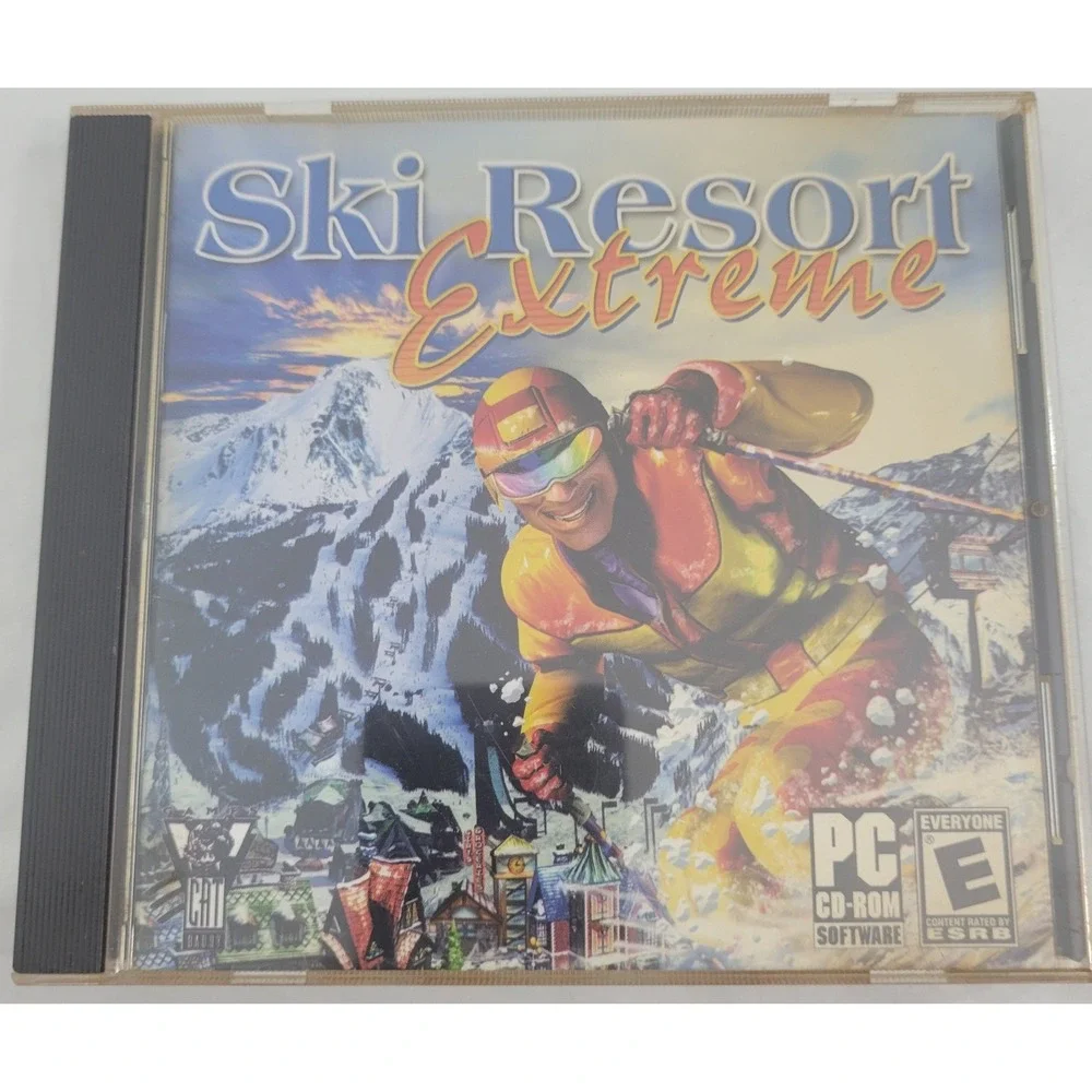 Global Star Ski Resort Extreme PC CD-ROM Software OS Windows Good Tycoon‎ Sim